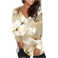 thumbnail image 1 of Cilsoka Womens Graphic Shirts Casual 3/4 Sleeve T Shirts for Women Summer Basic Tees for Women Oversized Womens Blouses Dressy Casual Long Sleeve My Orders past Orders, 1 of 4
