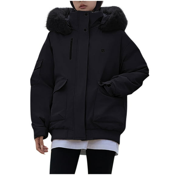 Cilsoka Womens Jackets Dressy Casual Plus Size Winter Coats for Women Plus Soft Dressy Outerwear Cute Warm Overcoats My Orders past Orders