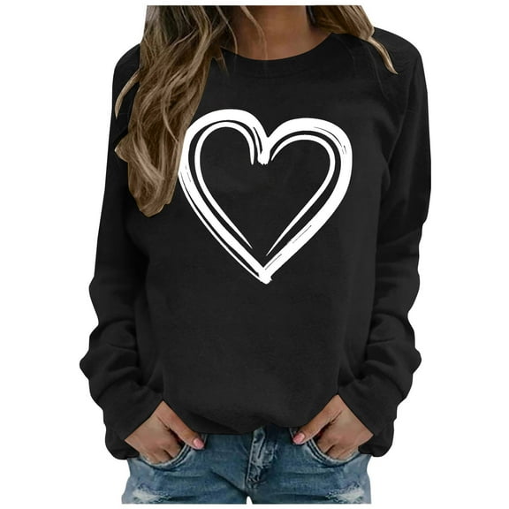 Cilsoka Womens Long Sleeve Shirts Black Womens Floral Tops Y2k Basic Tshirts Shirts for Women 3/4 Length Sleeve Womens Tops My Orders past Orders