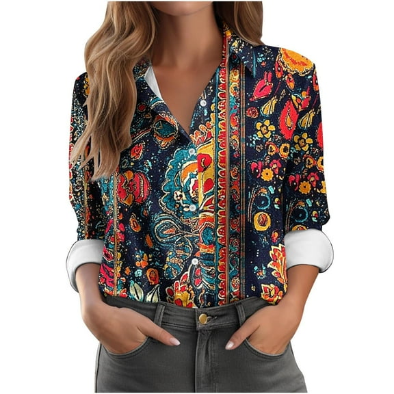 Cilsoka Womens Long Sleeve T Shirts Pack 3/4 Sleeve T Shirts for Women Fitted Women Tunic Tops for Leggings V Neck Tops for Women Trendy My Orders past Orders