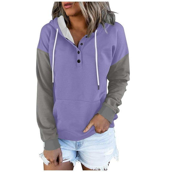 Cilsoka Womens Oversized Hoodie Half Zip Lightweight Sweatshirts for Women Plus Womens Hooded Sweatshirts Pullover Long Sleeve Tops for Women Fall Winter My Orders past Orders