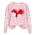 thumbnail image 1 of Cilsoka Womens Oversized Hoodie Plus Size Crewneck Sweatshirts Women Graphic Fall Winter Womens Pullover Hoodies with Pockets Long Sleeve Tops for Women Square Neck My Orders past Orders, 1 of 3