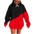 thumbnail image 1 of Cilsoka Womens Oversized Hoodie Zip Crop Sweatshirts for Women Cotton Crop Sweatshirts for Women Zip Womens Fall Winter Tops My Orders past Orders, 1 of 4