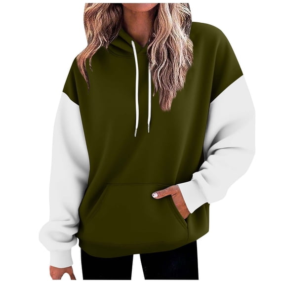 Cilsoka Womens Oversized Sweatshirt Hoodie Womens Sweatshirt Pack Pullover Sweatshirts for Women with Pockets Tops for Women Trendy V Neck My Orders past Orders