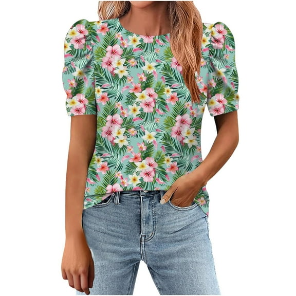Cilsoka Womens Shirts Dressy Casual 3/4 Sleeve Plus Size Summer Tops for Women Sexy Tops for Women 2025 Womens Blouses Summer Casual My Orders Placed