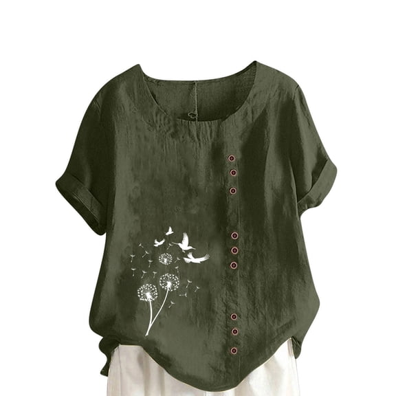 Cilsoka Womens Shirts Summer Plus Size V Neck Plus Size Graphic Crop Tops for Women Vintage Tees for Women Blank Dressy Blouses for Women Elegant Evening Party My Orders Placed