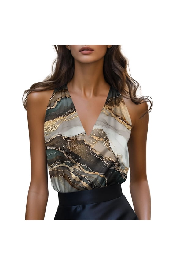 Womens Silk Satin Tank Tops V Neck Casual Cami Sleeveless Camisole Blouses Summer Basic Tank Shirt ,Women's 2026 Fashion Tops