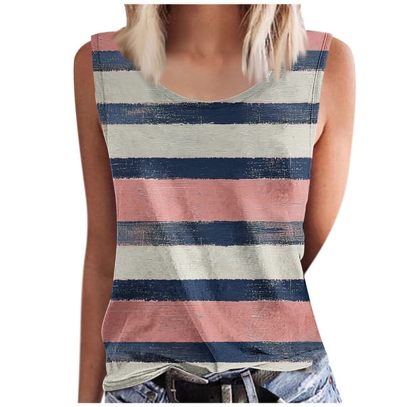 Cilsoka Womens Summer Sleeveless Tank Top V Neck Shirts Dressy Casual Loose Tops Blouses ,Workout Tank Tops Woman