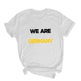 thumbnail image 1 of Cilsoka Womens V-Neck Letter Print T-Shirt Funny Graphic T Shirt Short Sleeve Tops, 1 of 3
