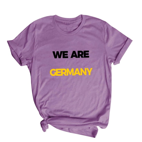 Cilsoka Womens V-Neck Letter Print T-Shirt Funny Graphic T Shirt Short Sleeve Tops