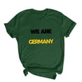 thumbnail image 1 of Cilsoka Womens V-Neck Letter Print T-Shirt Funny Graphic T Shirt Short Sleeve Tops, 1 of 3