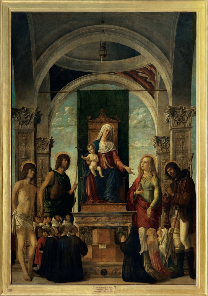 Cima Da Conegliano Giovanni Battista Known As Cima Da Conegliano Canvas Art - (24 x 36)