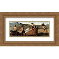 thumbnail image 1 of Cima da Conegliano 2x Matted 24x14 Gold Ornate Framed Art Print 'The Marriage of Bacchus and Ariadne', 1 of 2