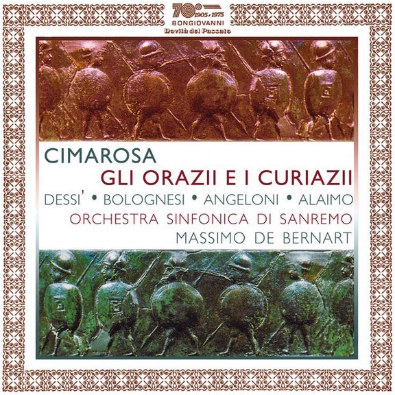 Cimarosa / Dessi - Gli Orazii E I Curiazii - Music & Performance - CD