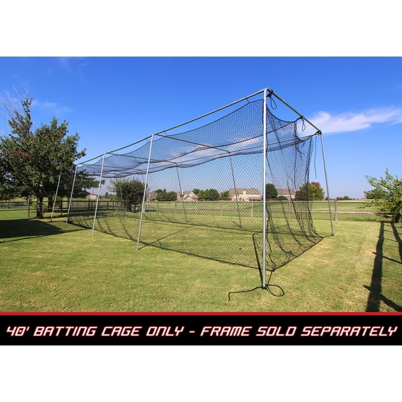 Cimarron 40x12x10 #24 Batting Cage Net Only