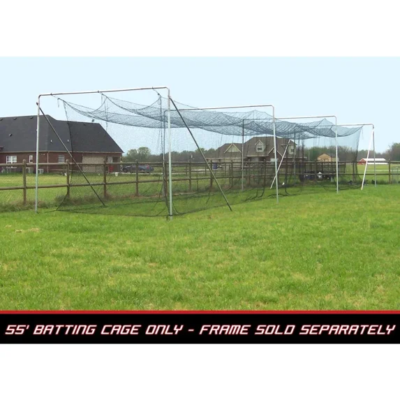 Cimarron 55x14x12 Commercial #45 Twisted Poly Batting Cage Net