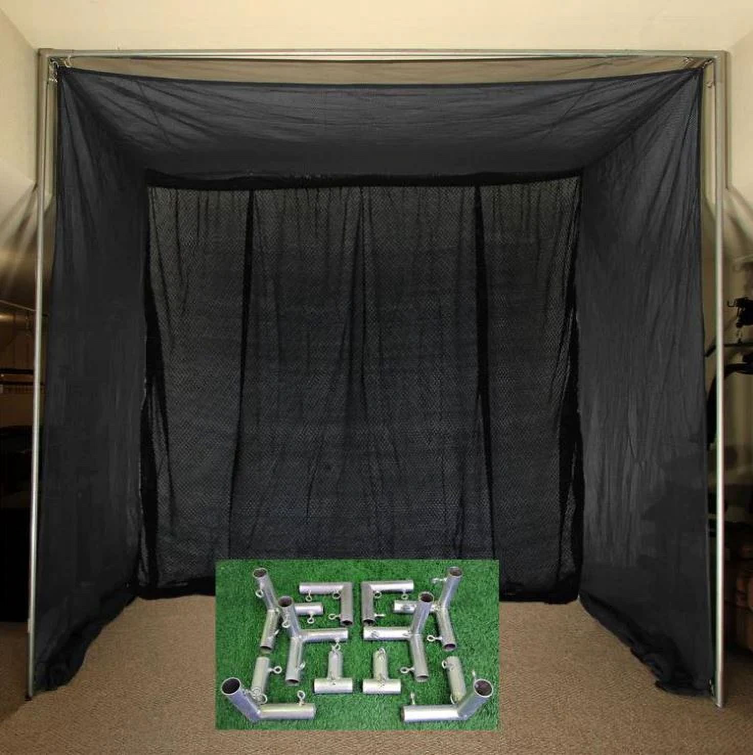 Golf Club Net & Frame - Galvanised main image 1