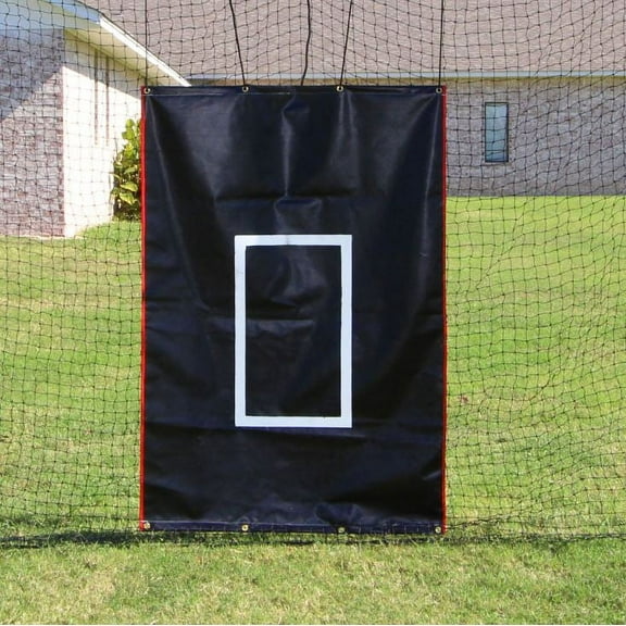 Cimarron 5x7 Vinyl Backstop with Batters Image