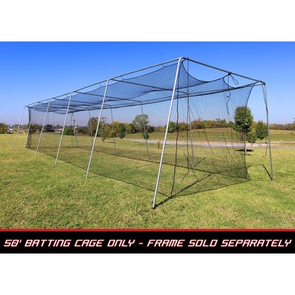 Cimarron Sports CM-502024TP 50 x 12 x 10 in. No. 24 Batting Cage Net Only
