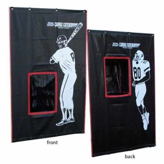 Cimarron Sports CM- Two Sport Catcher Vinyl Backstop with Frame