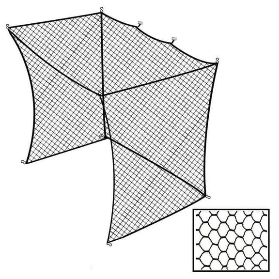 Cimarron Sports CMW-1022GNIA 10 x 12 x 12 ft. Golf Net Insert with Archery Back