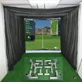 thumbnail image 1 of Cimarronsports 10'x10'x10' Masters Simulator Net with Frame Kit, 1 of 1