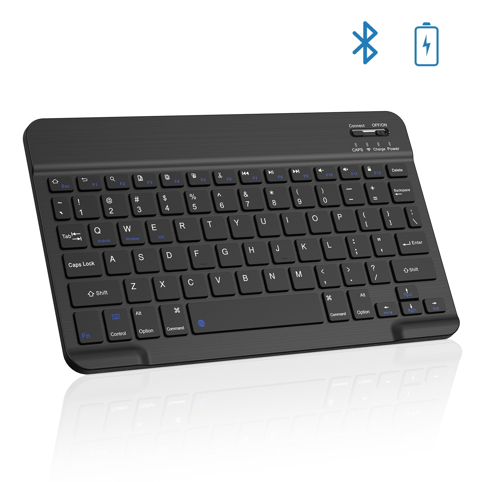 Bastron Glass Touch Smart Keyboard with Gesture Controls