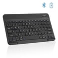 thumbnail image 1 of Cimetech Bluetooth Keyboard, Ultra-Slim Wireless Keyboard Quiet Portable Design with Built-in Rechargeable Battery, Fast Charging for iPad, iPhone, MacBook, Tablet,IOS, Android 3.0 and Above OS Black, 1 of 8