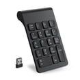 thumbnail image 1 of cimetech Wireless Number Pad, 2.4G Numeric Keypad Numpad with USB Receiver, 18 Keys Portable Mini Financial Accounting Keyboard Extensions for Windows, Laptop, Notebook, Desktop, Surface Pro, PC, 1 of 8