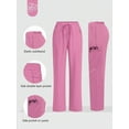 thumbnail image 1 of Cimmuovere Women's Nursing Pants, Comfortable Solid Color Simple Multi-Pocket Scrub Uniform Pants, 1 of 10