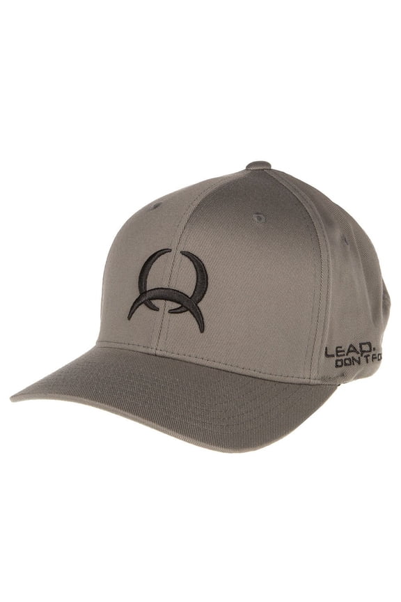 Mens Flexfit Logo Cap S/M Grey