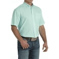 thumbnail image 1 of Cinch Men's Arena Flex Mint Short Sleeve Button Down Shirt MTW1704129, 1 of 4
