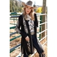 thumbnail image 1 of Cinch Ladies Western Black Aztec Print Mid Length Duster CWK7408002, 1 of 3