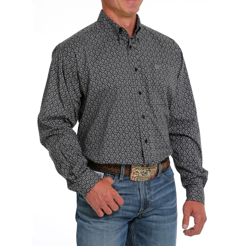 Cinch Black Stretch Print - Mens Shirt - Mtw1105644 - Walmart.com Cinch Black Stretch Print - Mens Shirt - Mtw1105644 - Walmart.com
