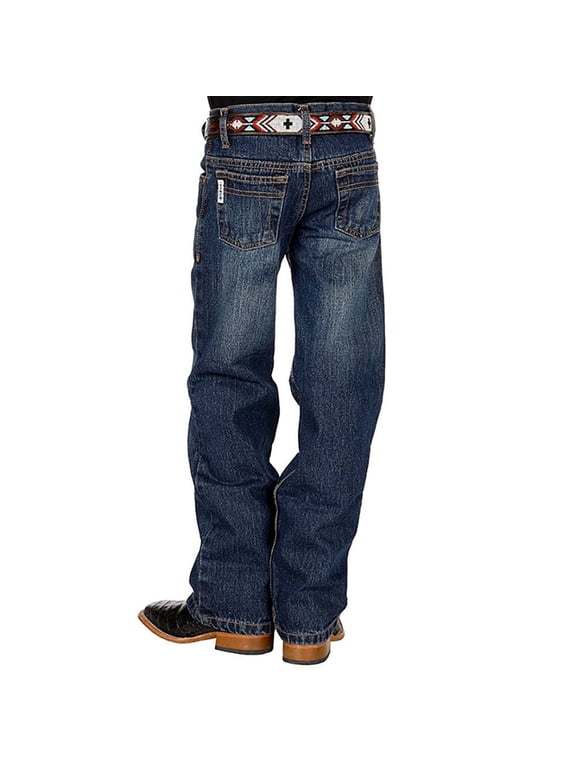 Cinch Boys Boys Reg White Label Jean 18 Regular Dark Wash