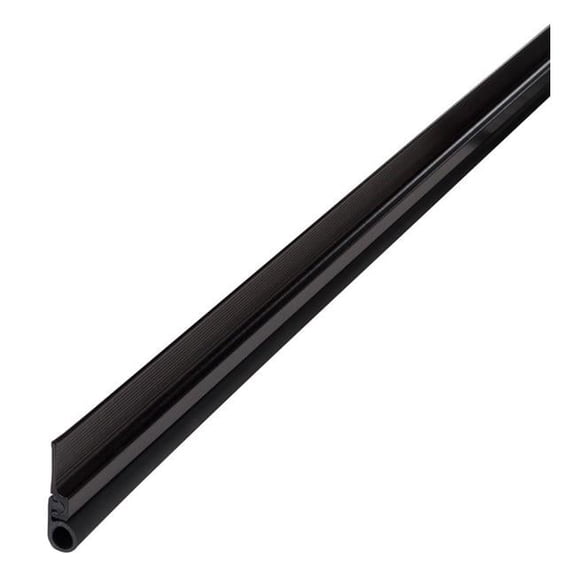 Cinch Brown Aluminum & Vinyl Door Seal for Top & Side - 85 x 0.5 in. Thick
