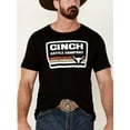 thumbnail image 1 of Cinch Cattle Company Men's Vintage 100% Cotton T-Shirt - Western Cowboy Short Sleeve Crew Neck with Bull & Stripes Design, Machine Washable Summer Casual Shirt for Outdoor Activities, Leisure Wear, 1 of 6
