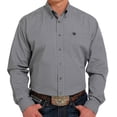 thumbnail image 1 of Cinch Light Grey Geometric Print - Mens Shirt  - Mtw1105499, 1 of 4