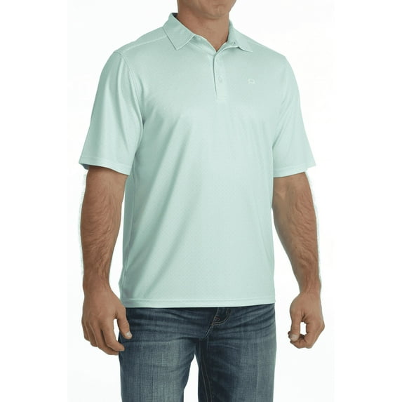 Cinch Men's Arena Flex Mint Polo Shirt MTK1863033