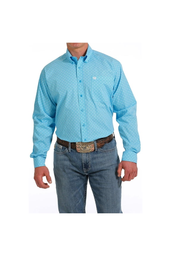 Cinch Men's Classic Long Sleeve Printed Shirt