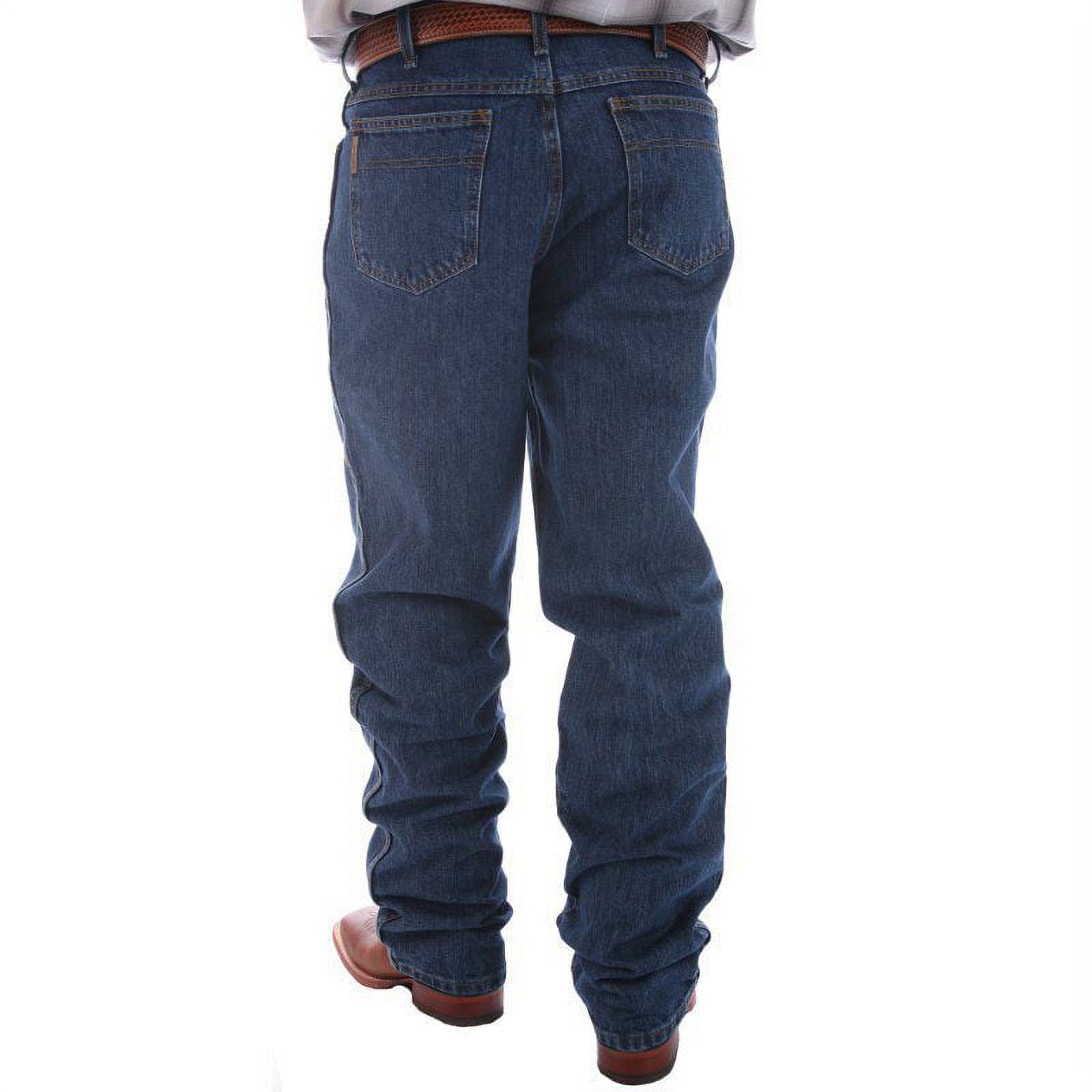 Cinch Men's Green Label Relaxed Fit Dark Stonewash Jeans Dark Stone 28W x 32L  US - image 1 of 4