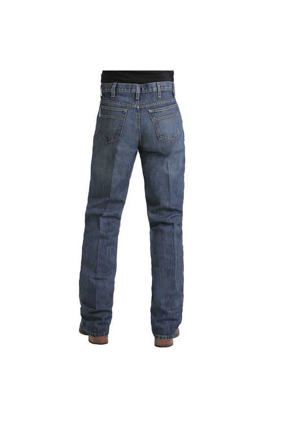 Cinch Men's Jeans White Label Relaxed Fit Dark Stone 34W x 38L US