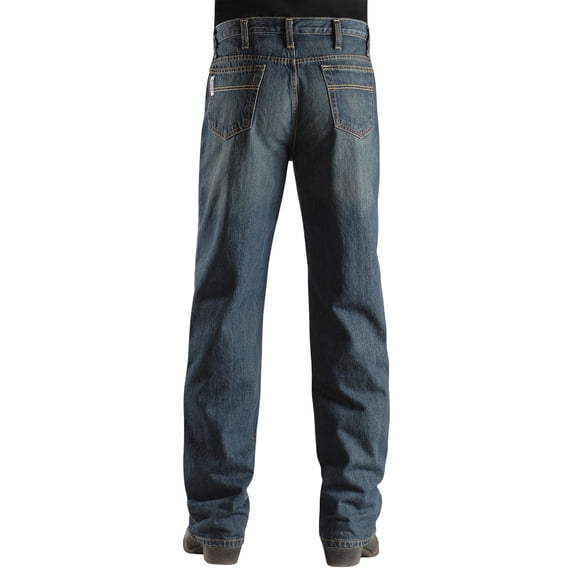 Cinch Western Jeans Mens White Label 34 x 30 Dark Wash MB92834013