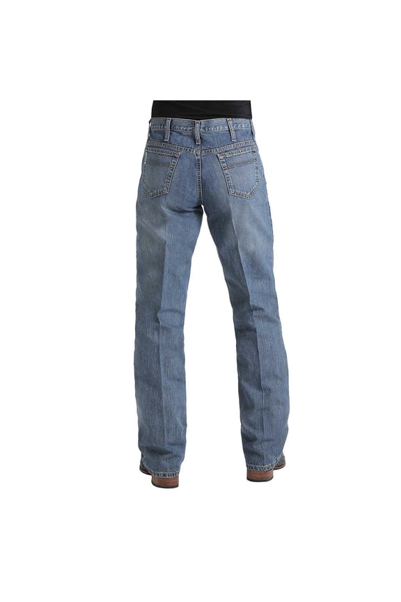 Cinch Western Jeans Mens White Label Relax 31 x 34 Med Wash MB92834003