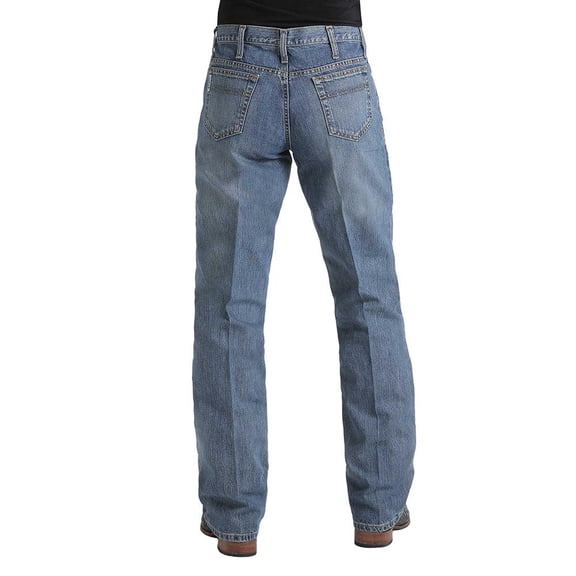 Cinch Men's White Label Relaxed Fit Medium Stone Wash Jeans MB92834003