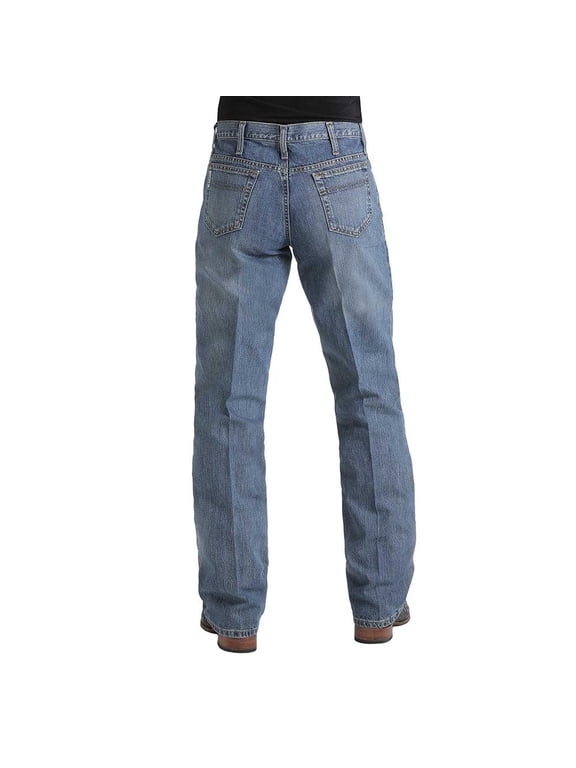 Cinch Men's White Label Relaxed Fit Medium Stone Wash Jeans MB92834003