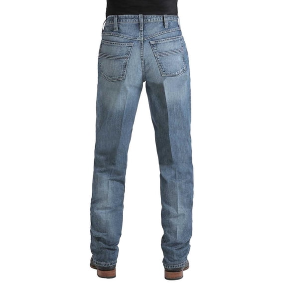 Cinch Men's Label 2.0 Medium Wash Jeans Med Stone 40W x 36L  US