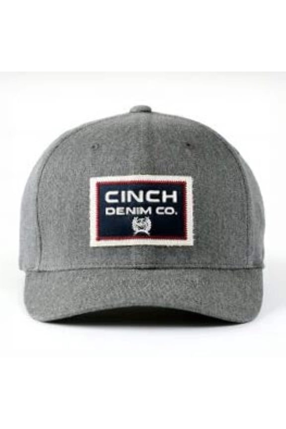 Cinch Men's Navy Denim Co Patch FlexFit Cap MCC0627794