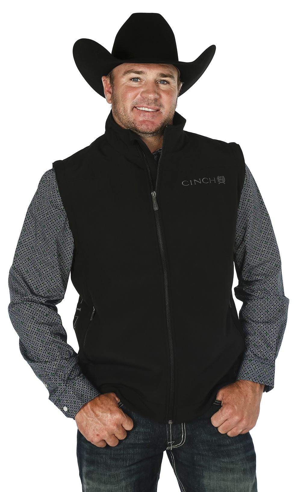 Cinch softshell clearance vest