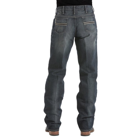 Cinch Men's White Label Relaxed Fit Dark Stonewash Jeans MB92834019